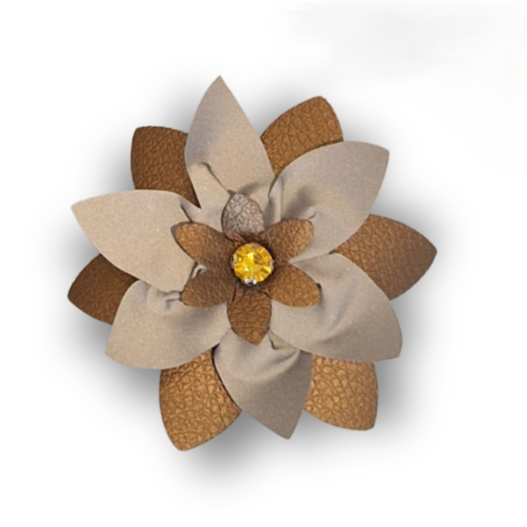 Reflexbrosch konstläder