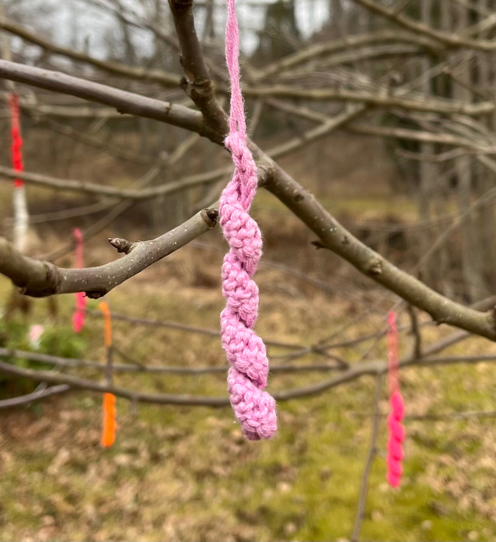 Virkad snurra 5-pack