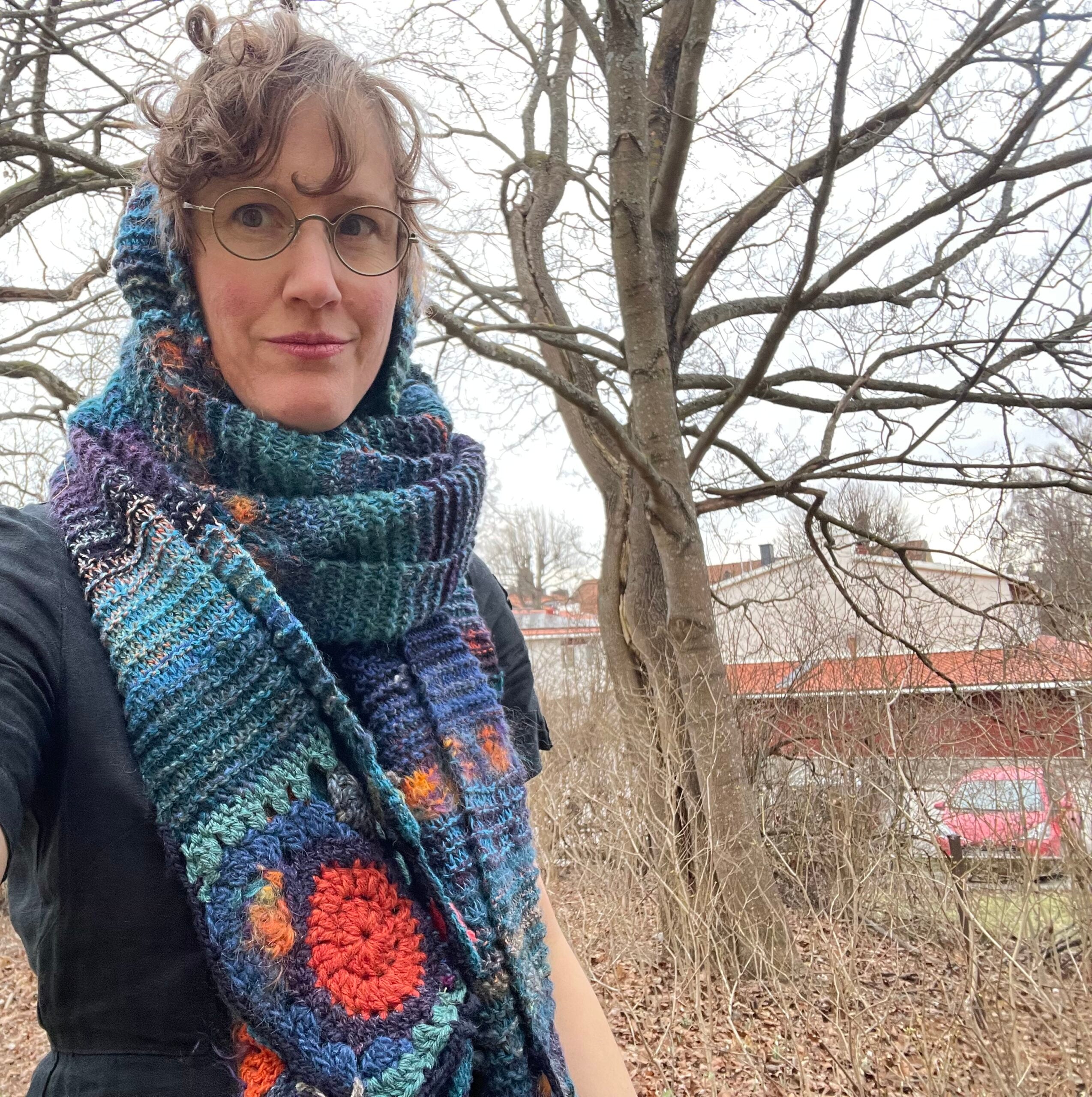 Coastal Wind, oversize scarf