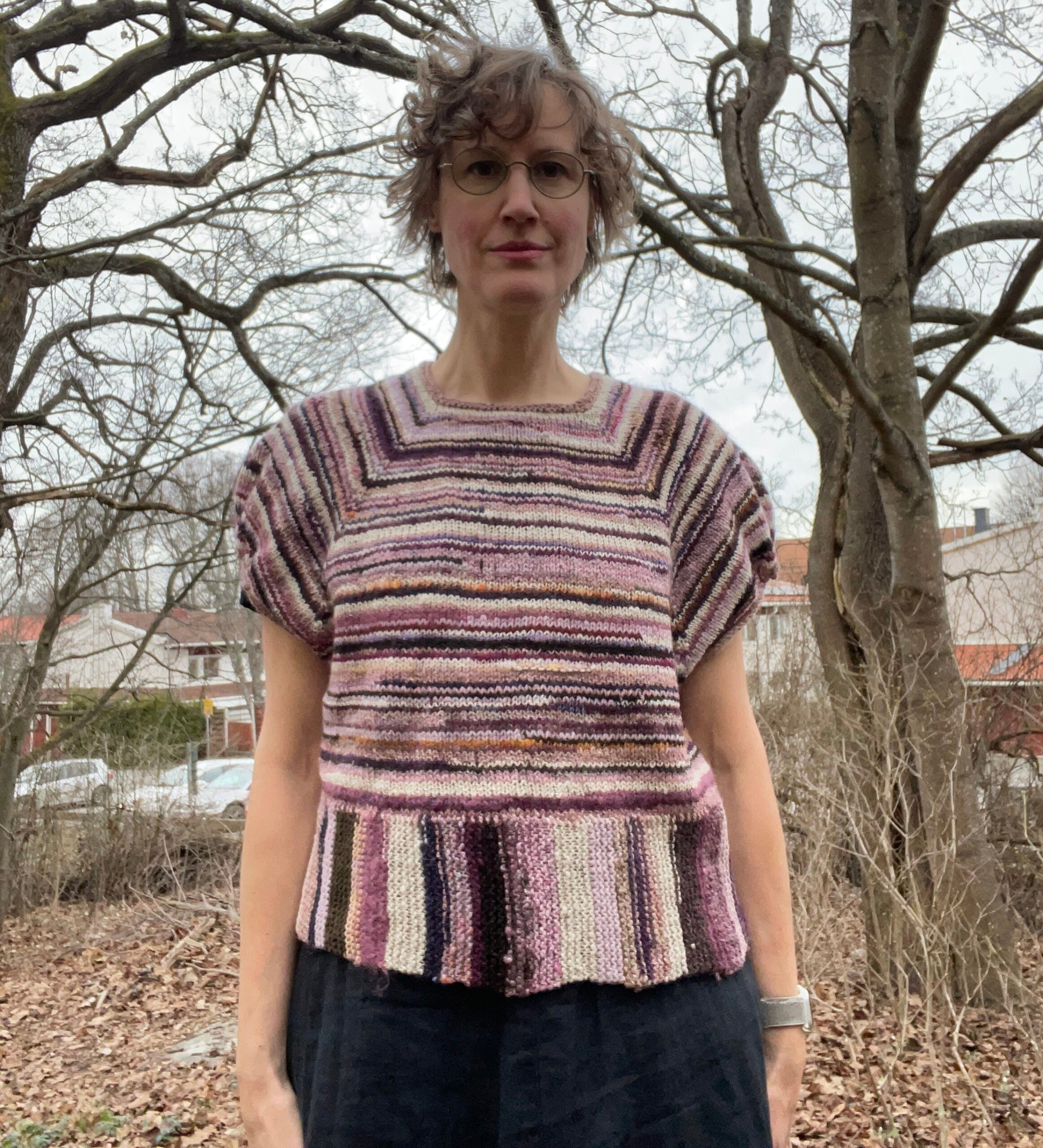 Handknit oversize sweater
