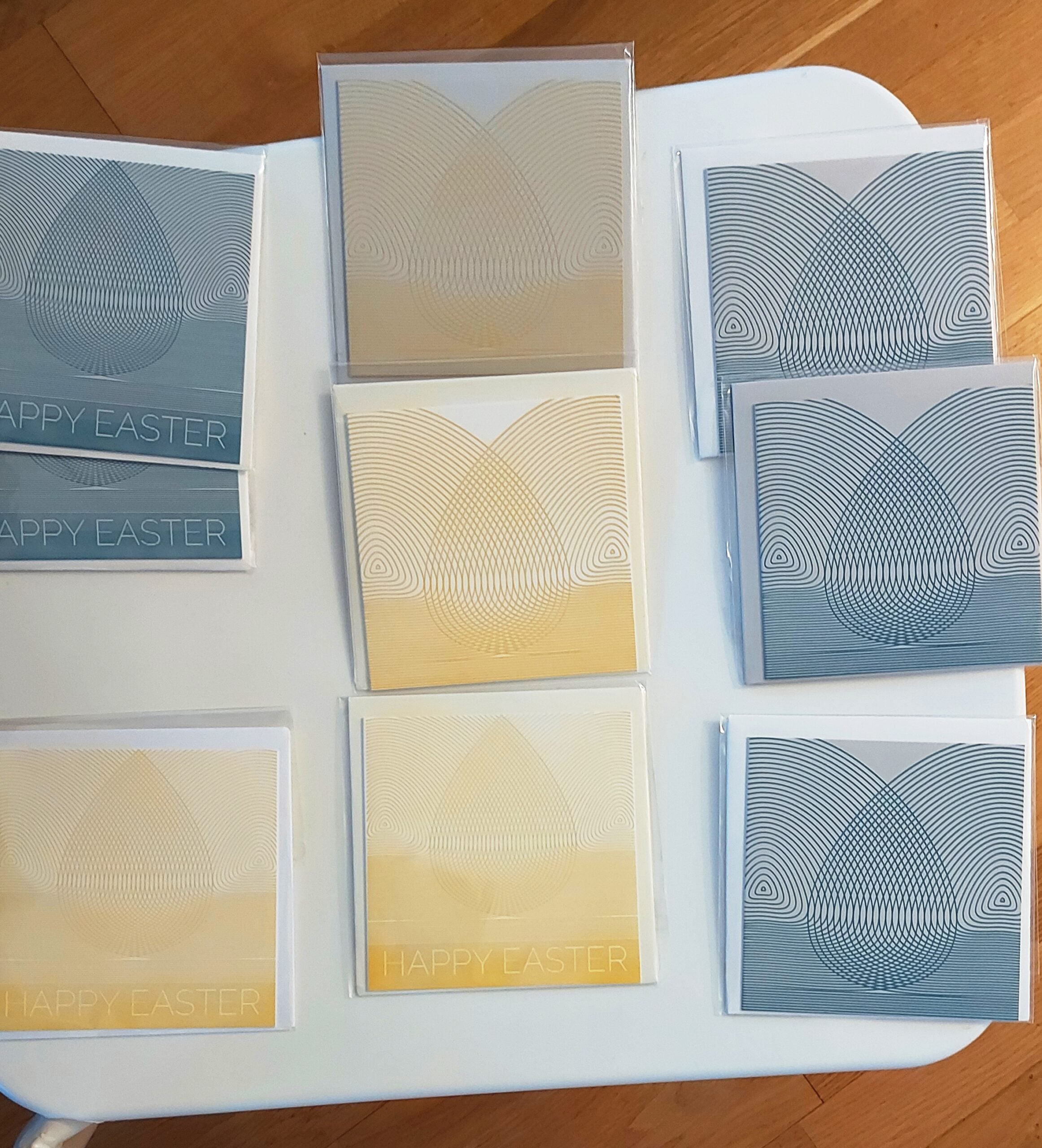 Påslkort (1 st), för RE:CRAFTED, letterpress-tryckta