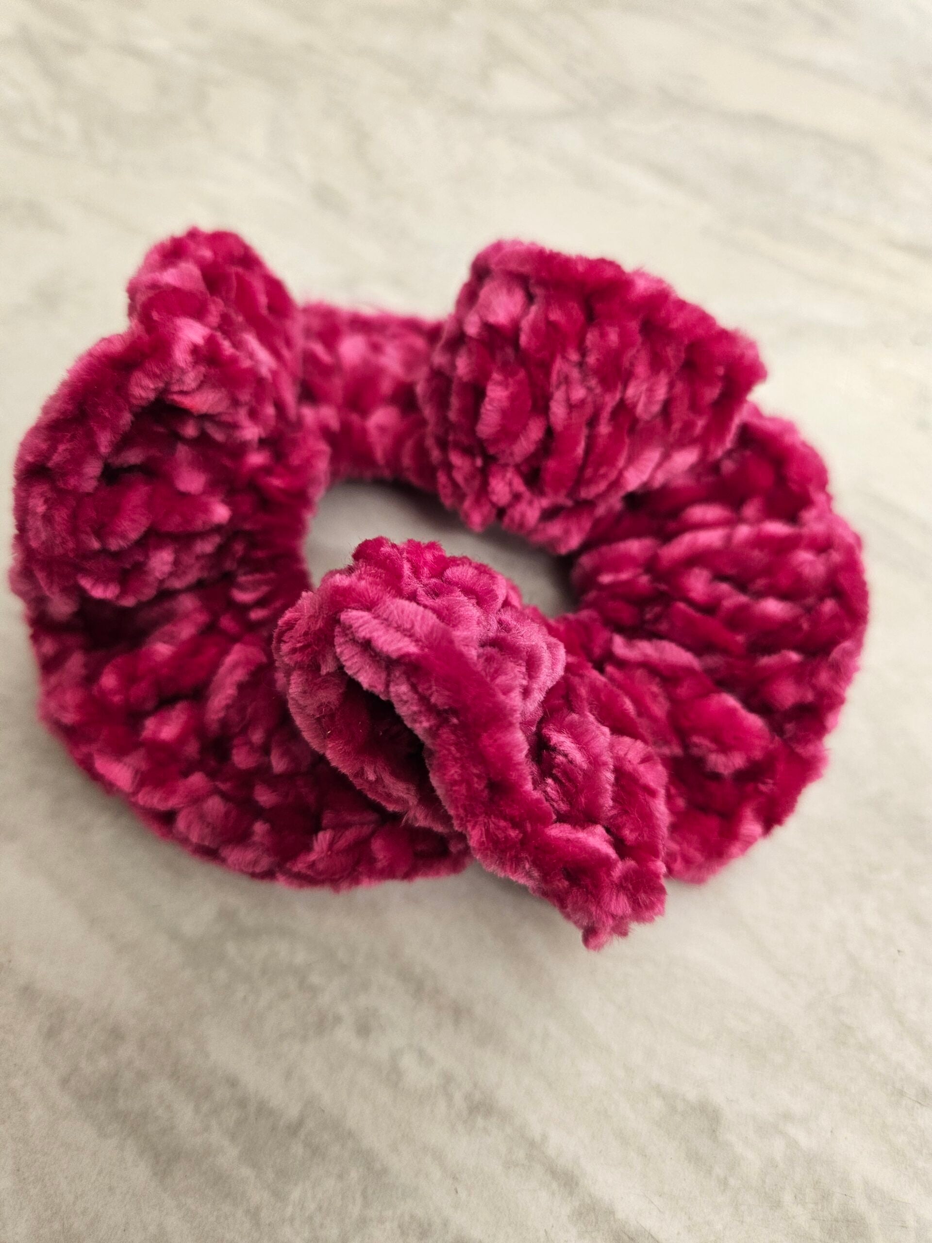Hot Pink Scrunchie