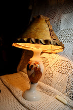 Farbror Blå tröstar Tant brun - lampa