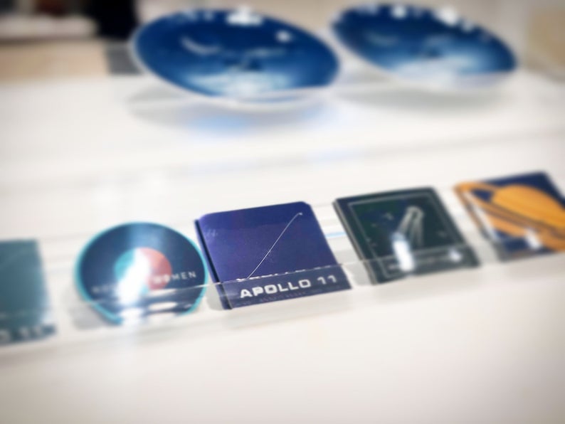 Klistermärke Apollo 11, Trajectory, 50 årsjubileum