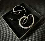 Örhängen "Sfär", silver 925