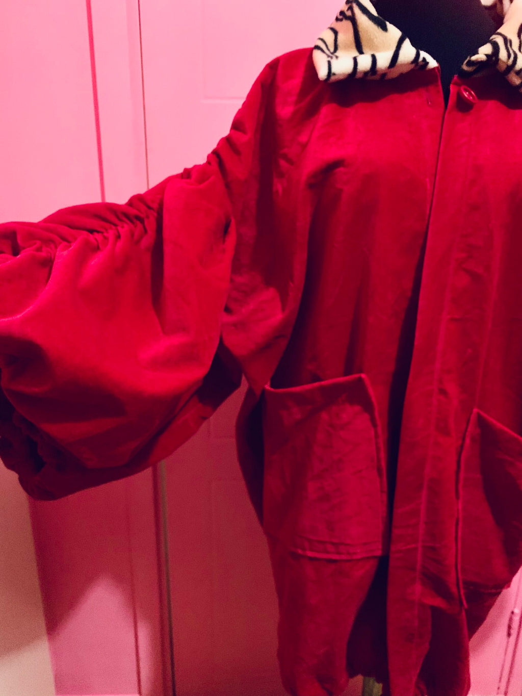 Amanda Velvet coat. Size S-XXL