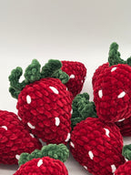 Nyckelringar Jordgubbar