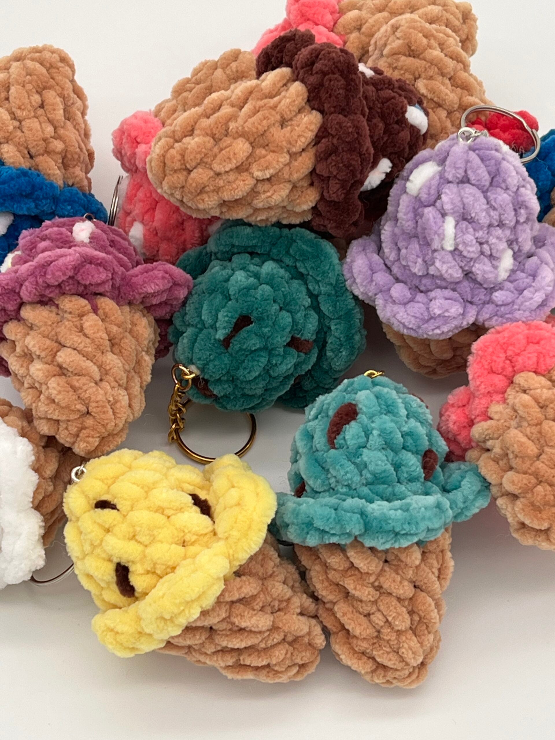 Nyckelringar Glass med strut