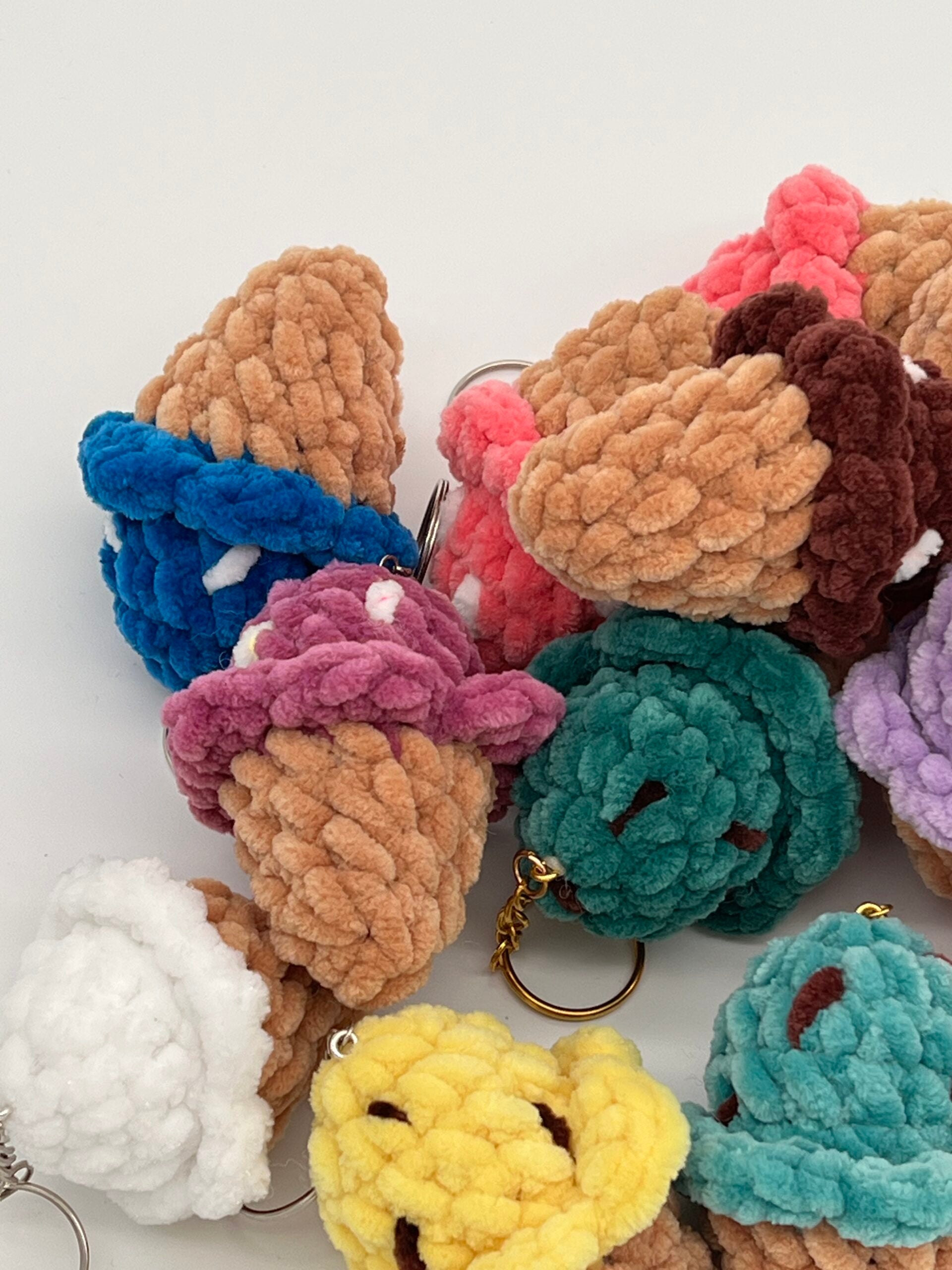 Nyckelringar Glass med strut