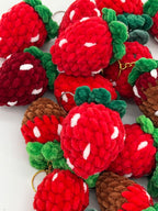 Nyckelringar Jordgubbar