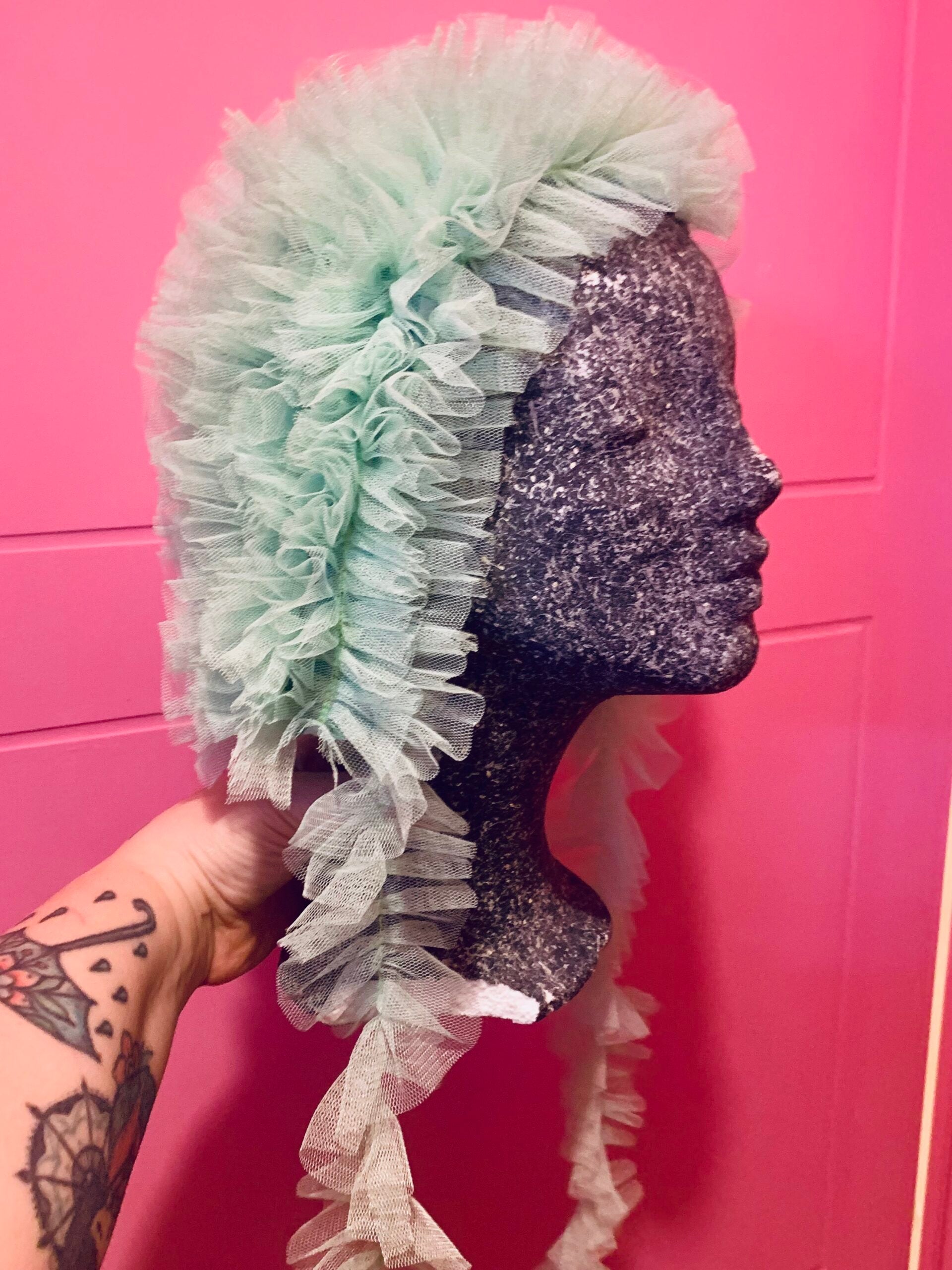 Mindy tulle hat