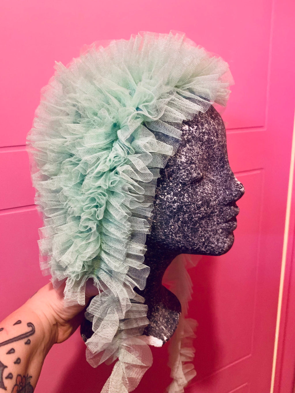 Mindy tulle hat