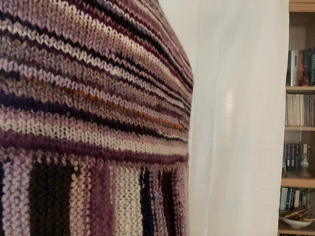 Handknit oversize sweater