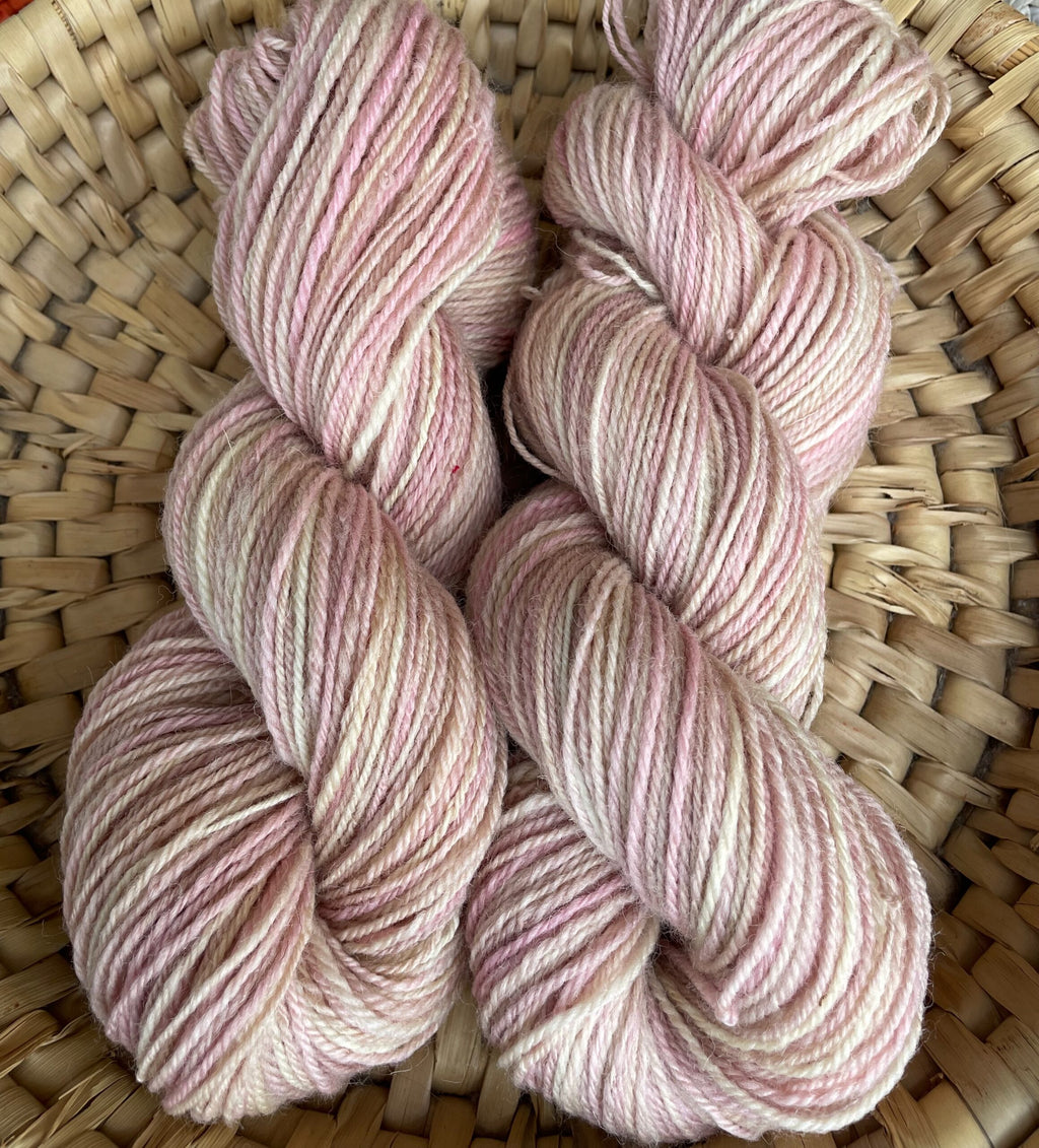Ice Cream, handspun yarn