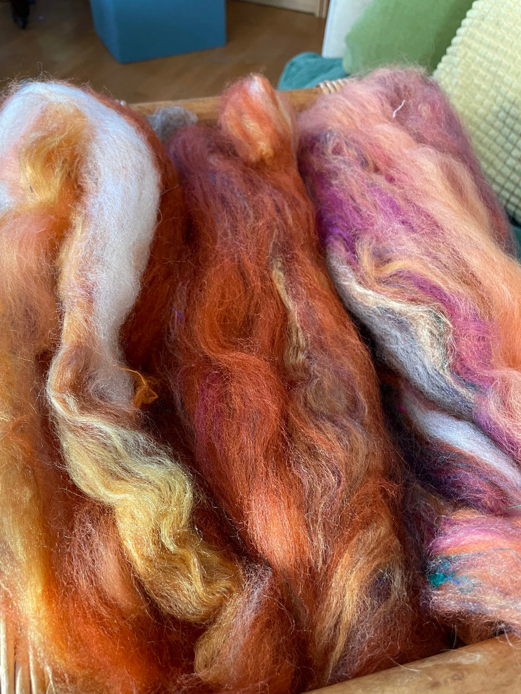 Core spun art yarn