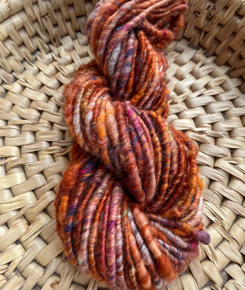 Core spun art yarn