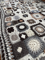 Mosaic Squares blanket