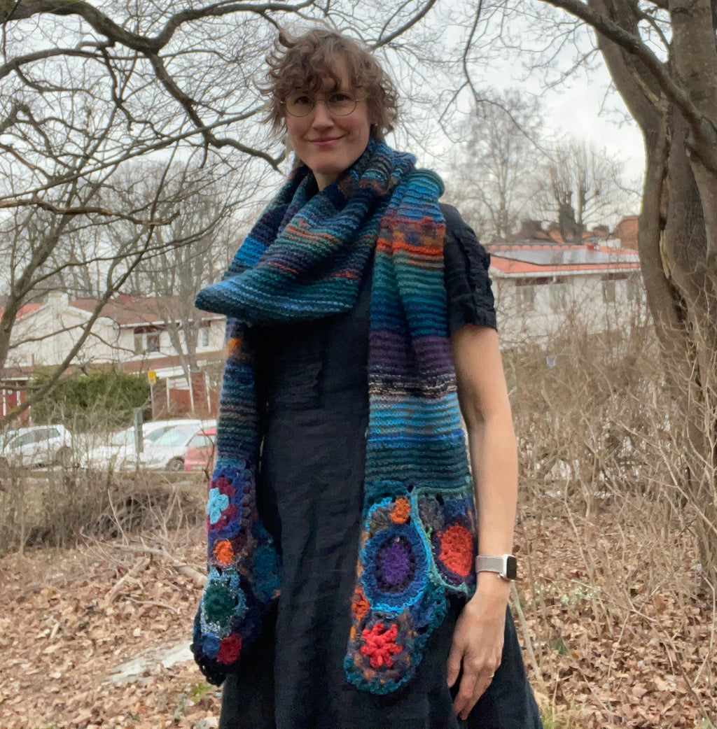 Coastal Wind, oversize scarf