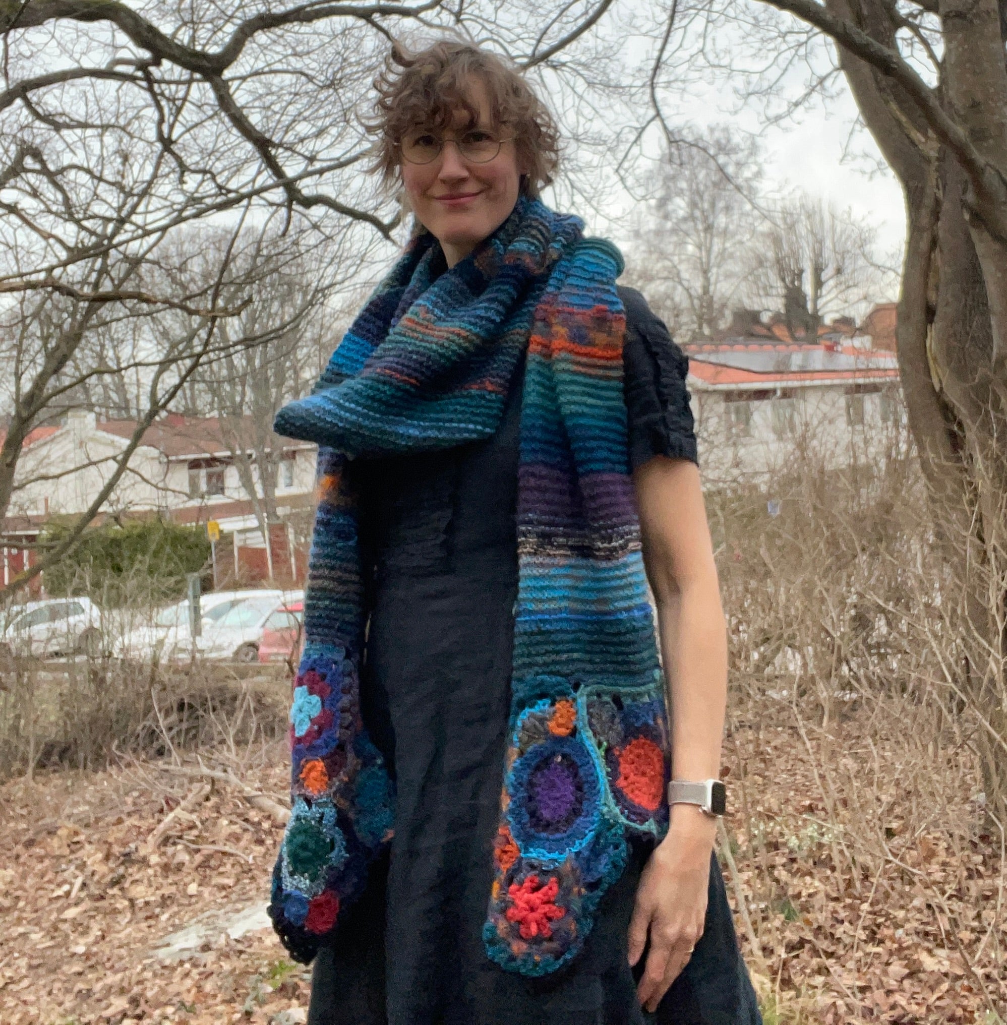 Coastal Wind, oversize scarf