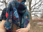 Coastal Wind, oversize scarf
