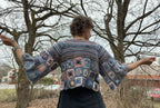 Grannycore, crocheted sweater