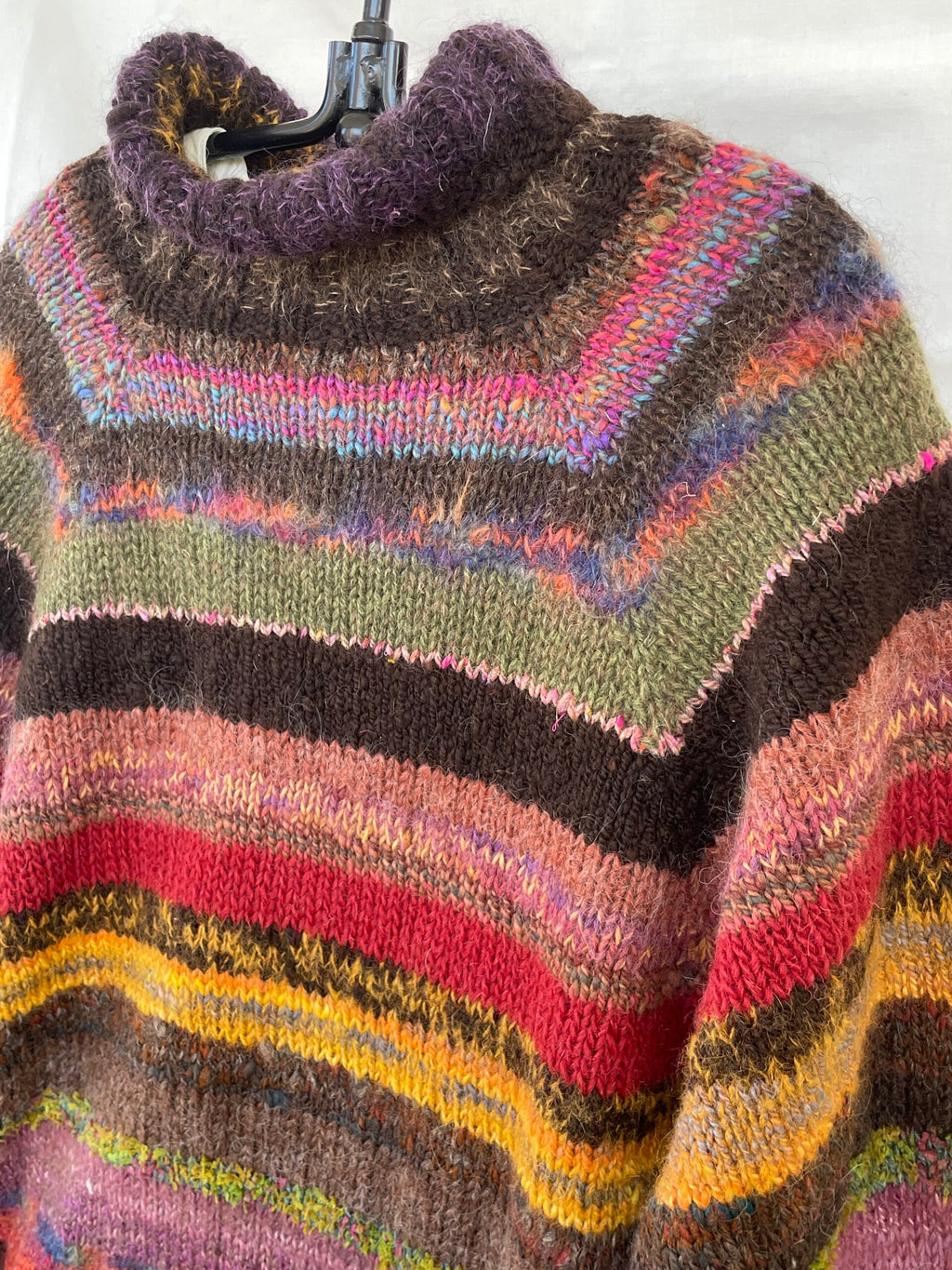 Jolie-laide, handknit sweater