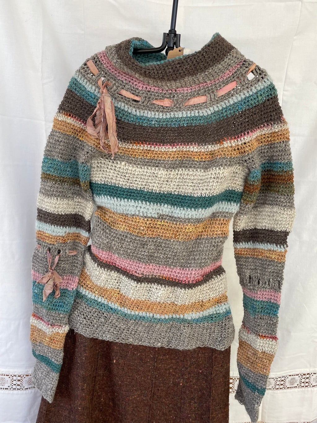 Lucy, crocheted sweater