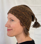 Brown Tweedy stocking cap