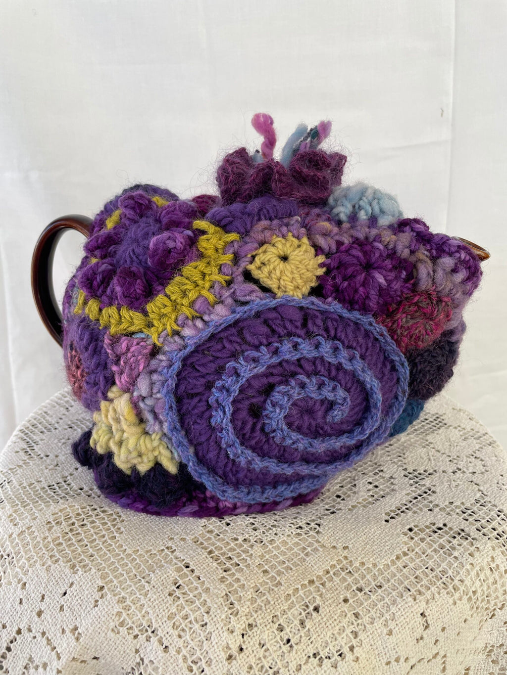 Grape Candy tea cozy