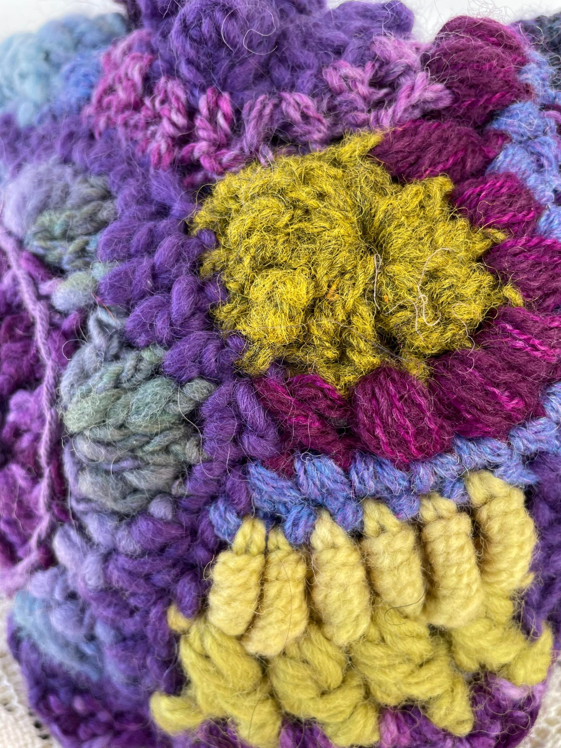 Grape Candy tea cozy