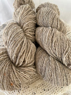 Late Snow, handspun yarn