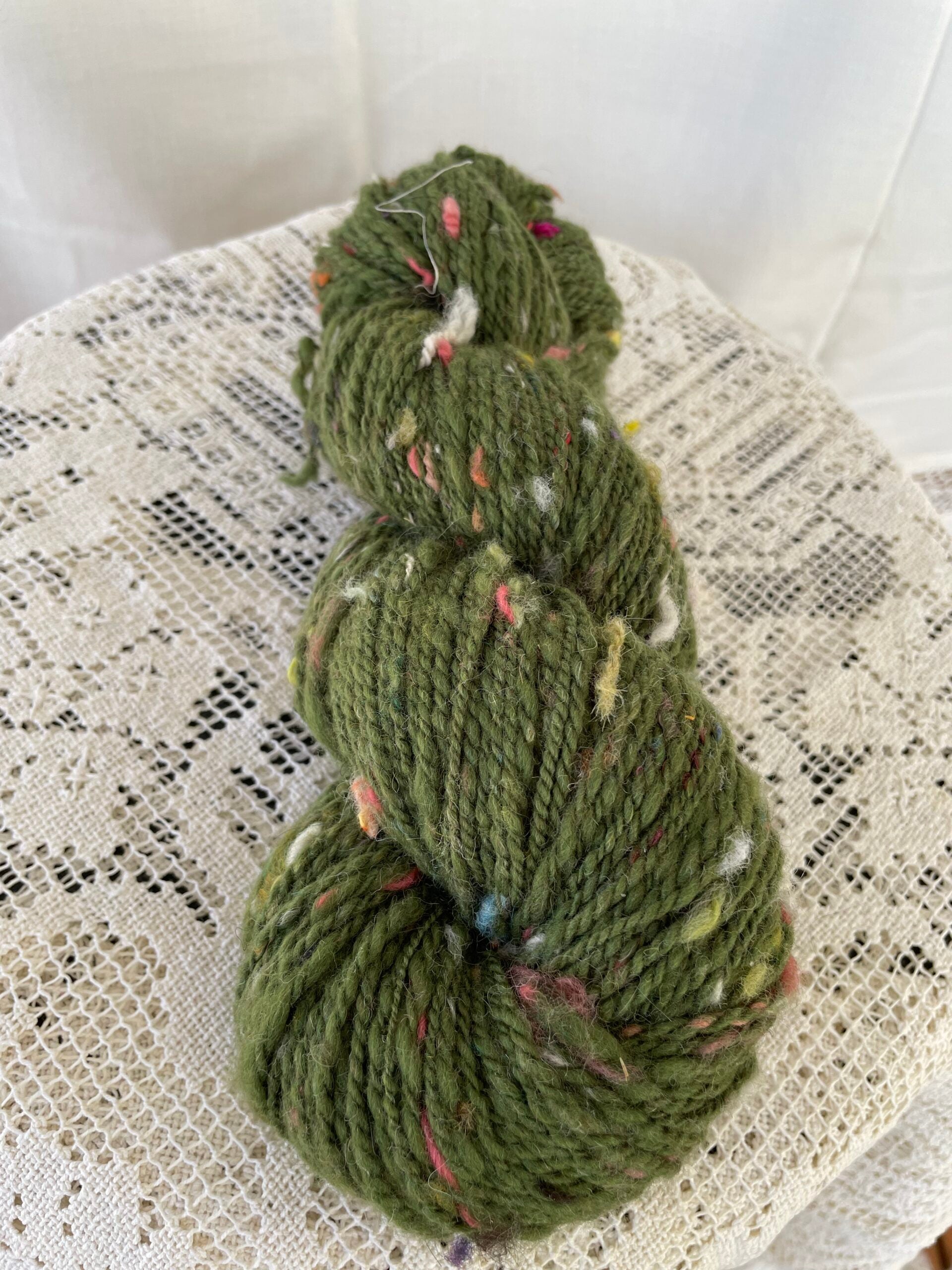 Monster, handspun yarn