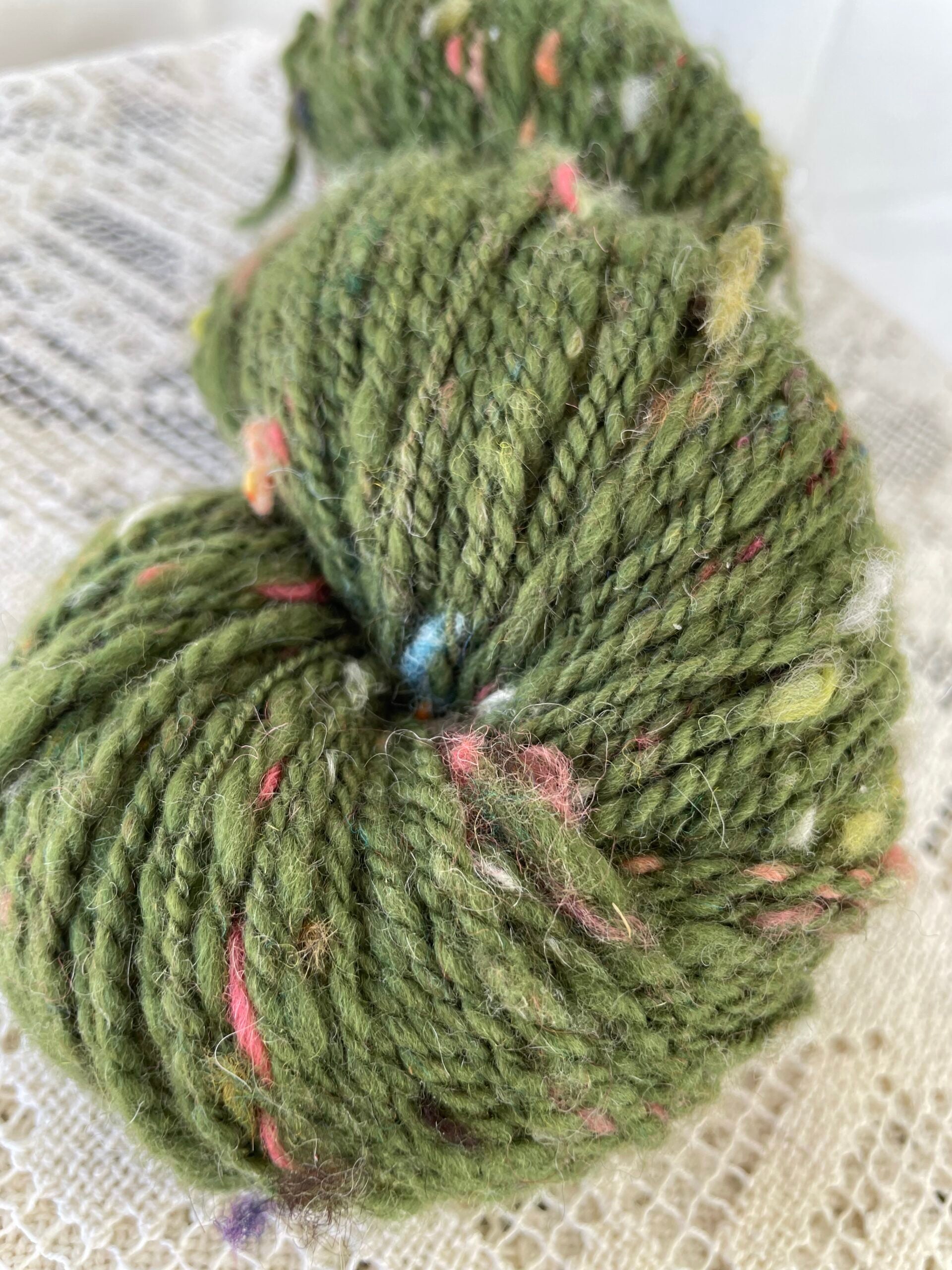 Monster, handspun yarn