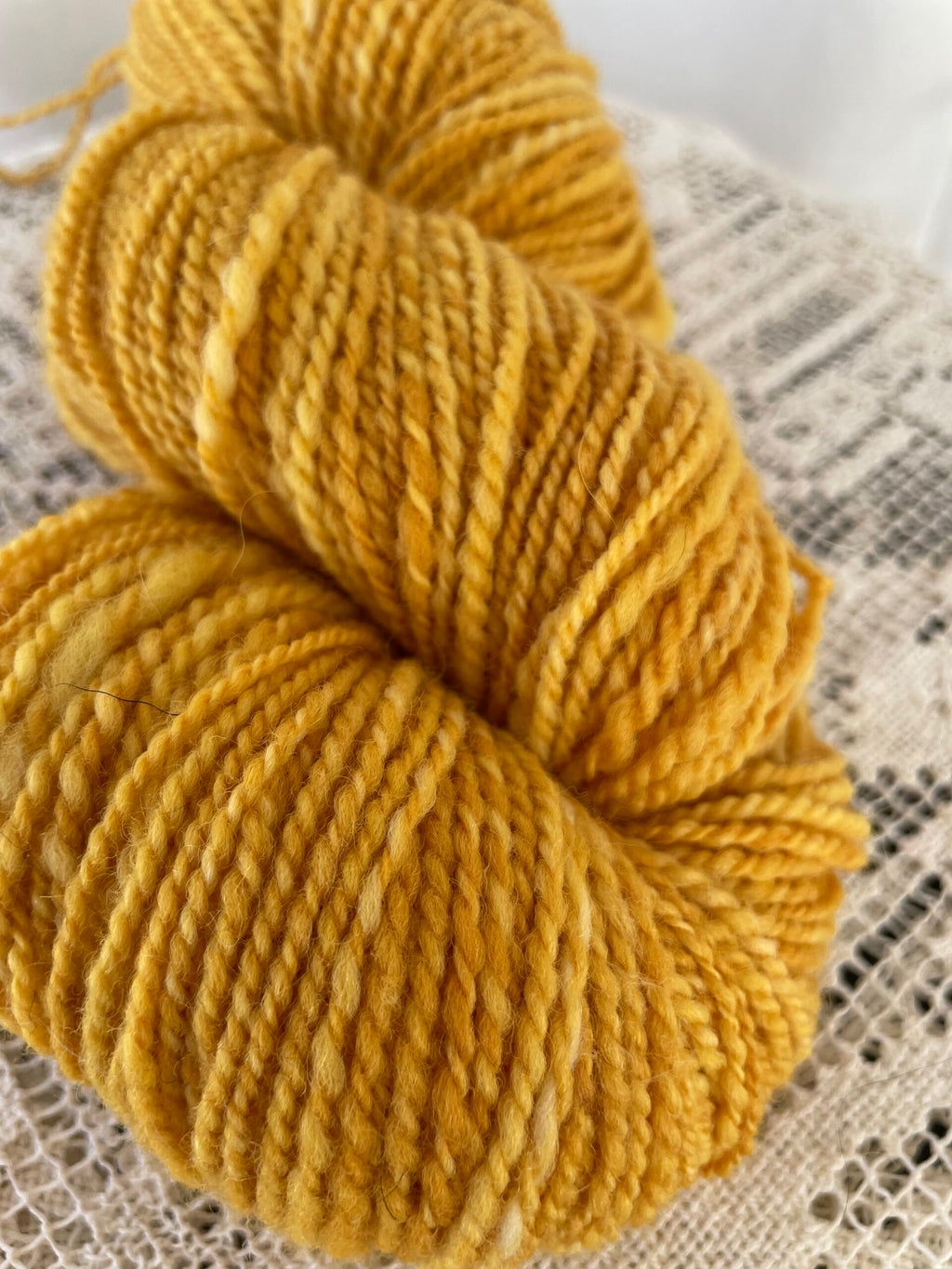 Handspun Corriedale wool