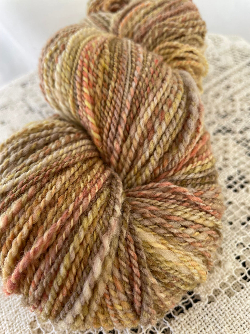 Dreams, handspun Polwarth yarn