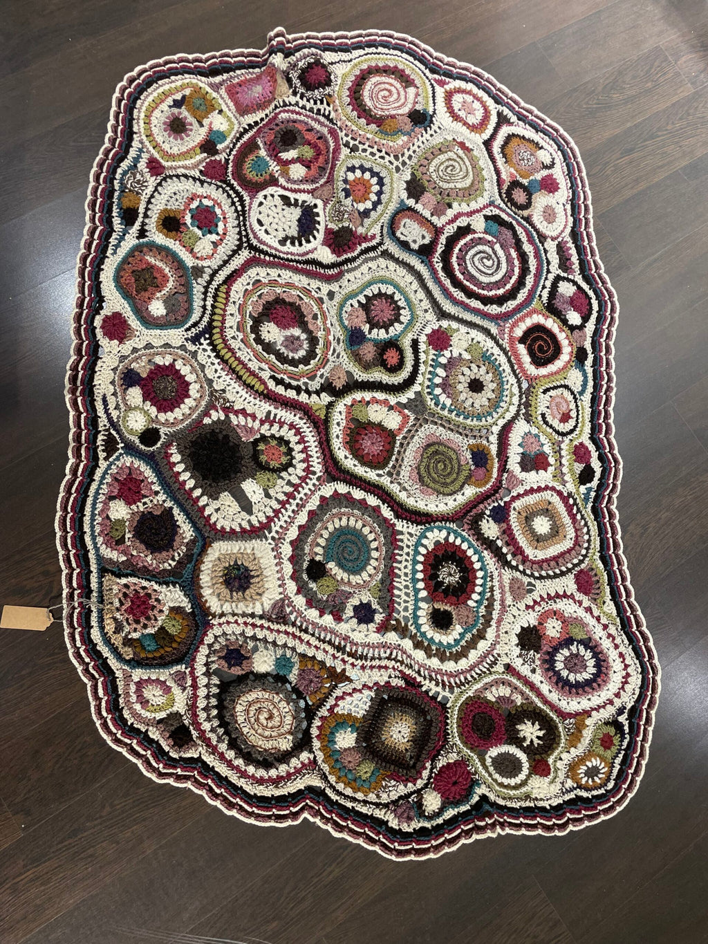 Sewing Circle, crocheted blanket