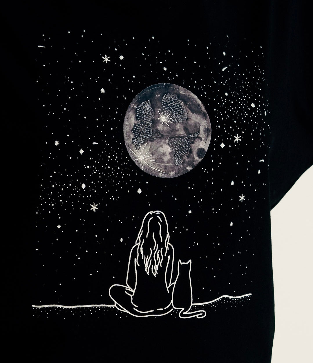 Tee 3D My Moon / Black
