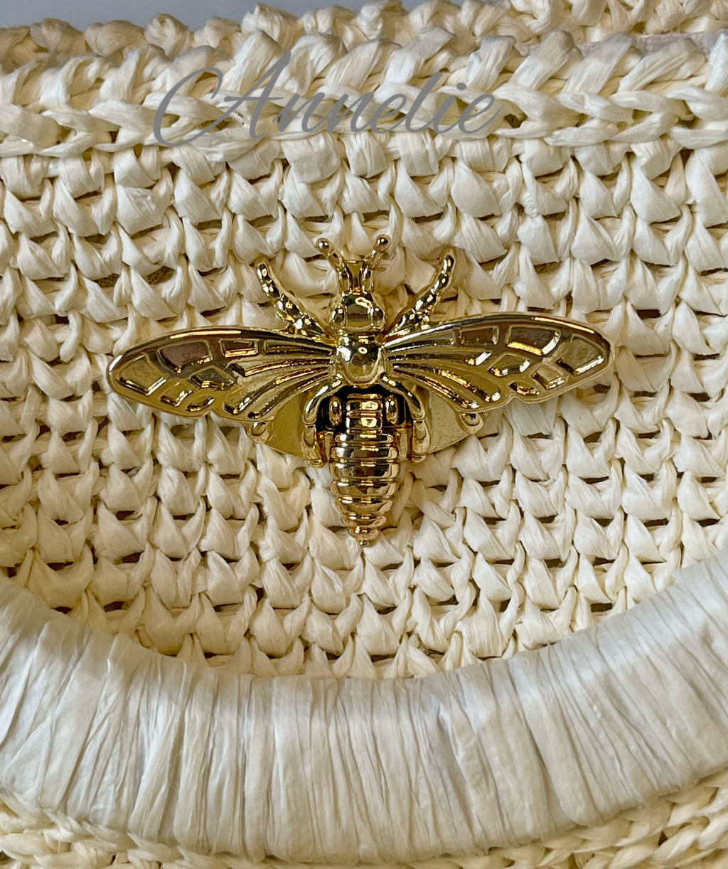 Exklusiv virkad väska