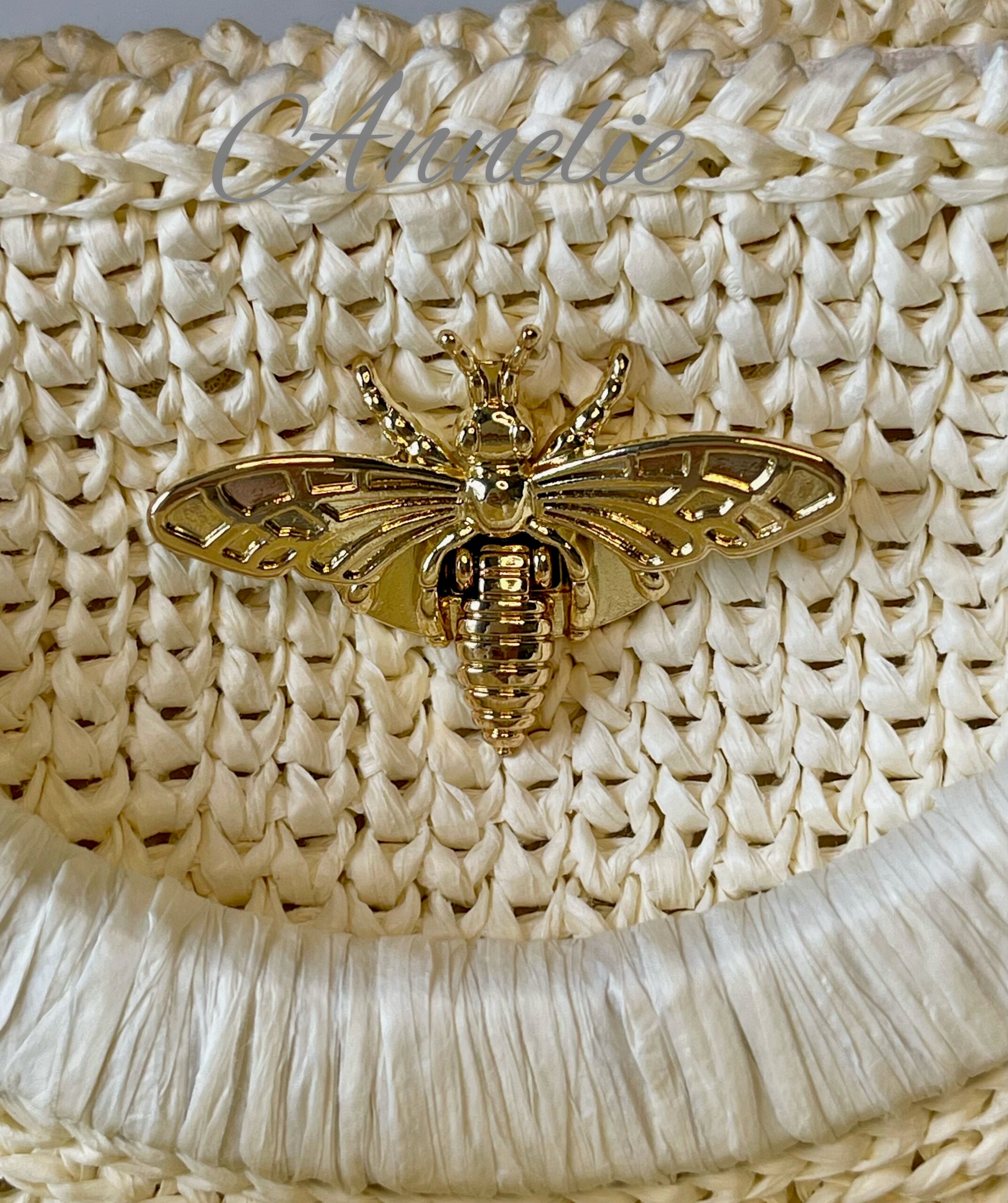 Exklusiv virkad väska