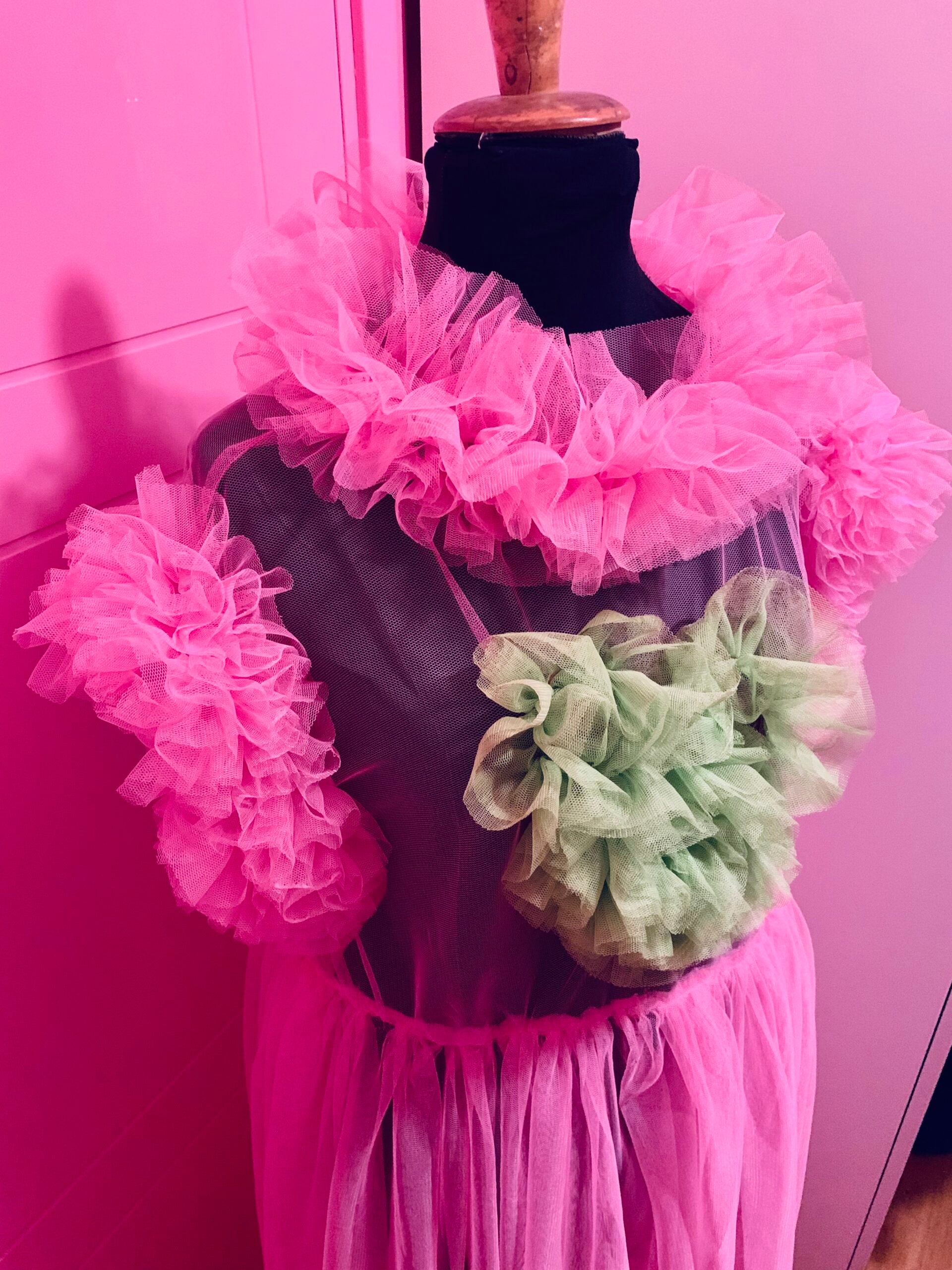 Herta Heart tulle dress