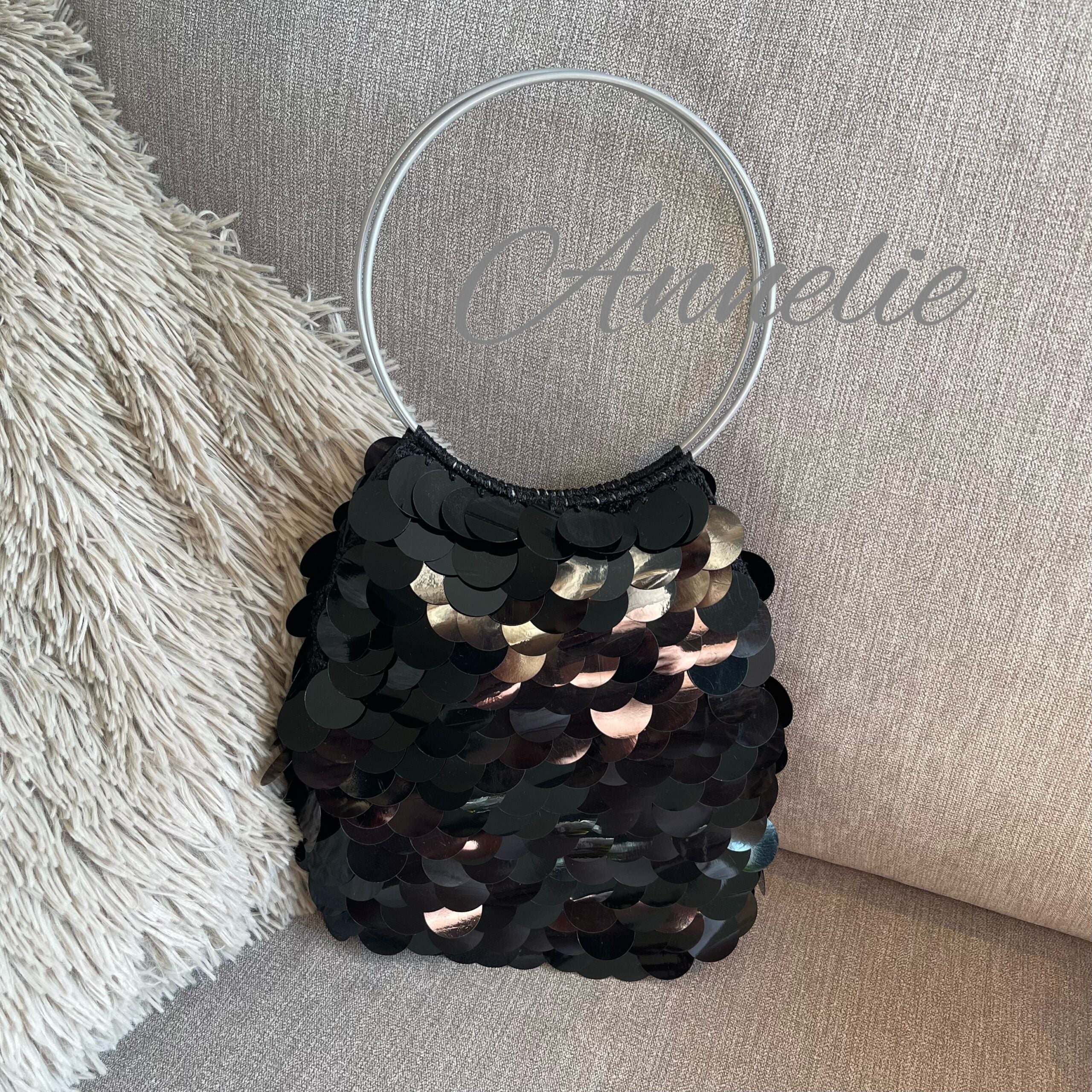 Aftonväska med paljetter