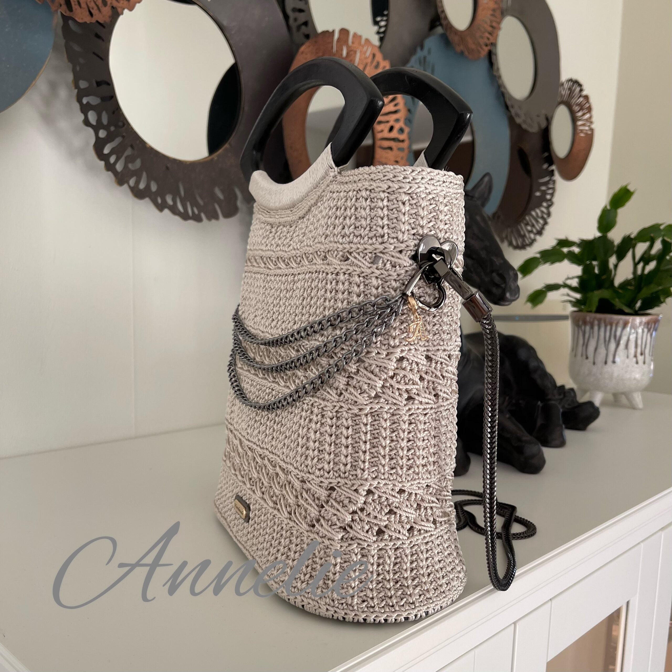 Handväska virkad