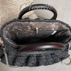 Virkad exklusiv handväska