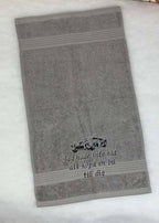 Frottéhandduk med bil