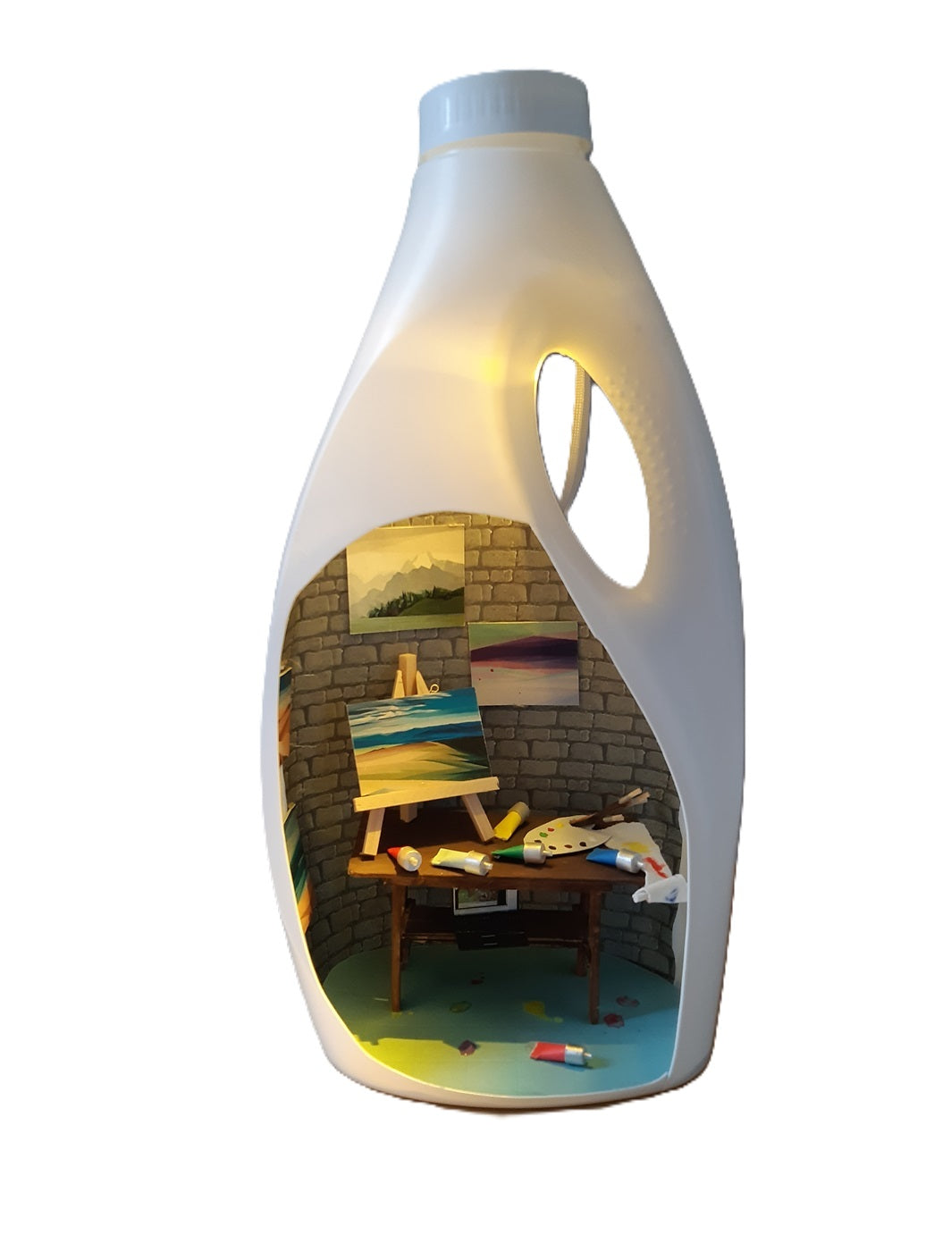 Diorama: konstnärsatelje