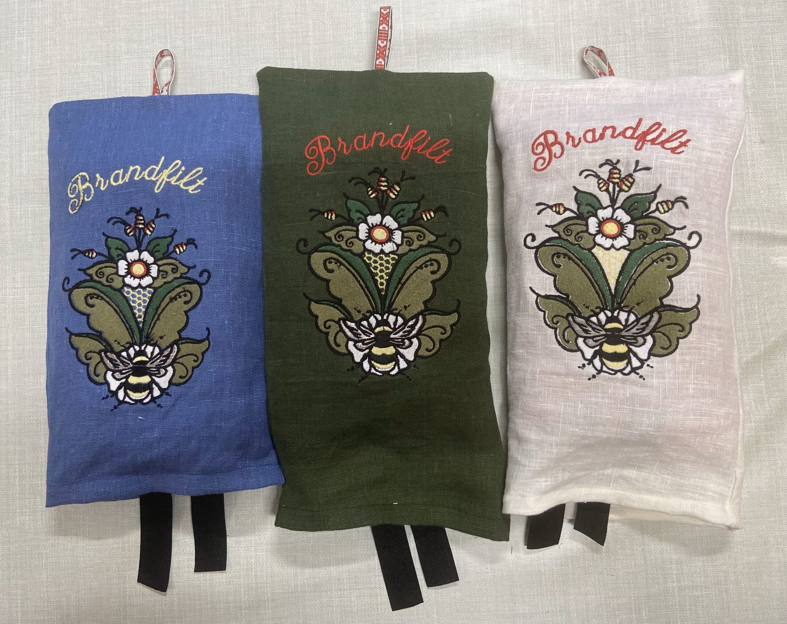 Brandfiltsöverdrag inkl brandfilt med egendesignad kurbits