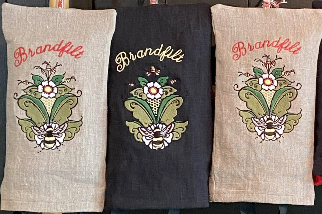 Brandfiltsöverdrag inkl brandfilt med egendesignad kurbits