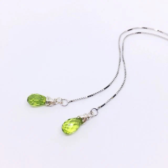 Gemstone Sterling Silver Earrings