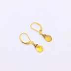AAA Citrine Sterling Silver Earrings