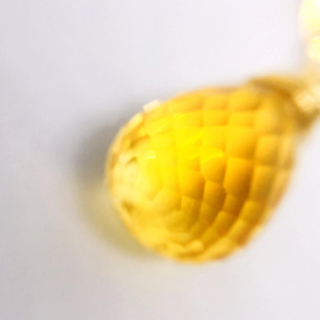 AAA Citrine Sterling Silver Necklace